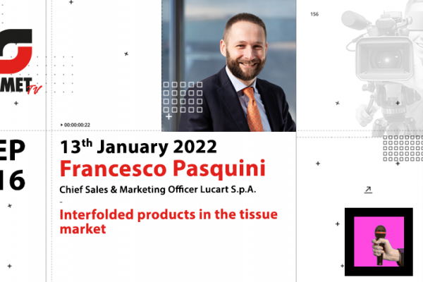 Interfolded products in the tissue market: Francesco Pasquini at OMET TV